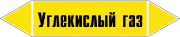 Маркировка трубопровода "углекислый газ" (пленка, 126х26 мм) - Маркировка трубопроводов - Маркировки трубопроводов "ГАЗ" - ohrana.inoy.org